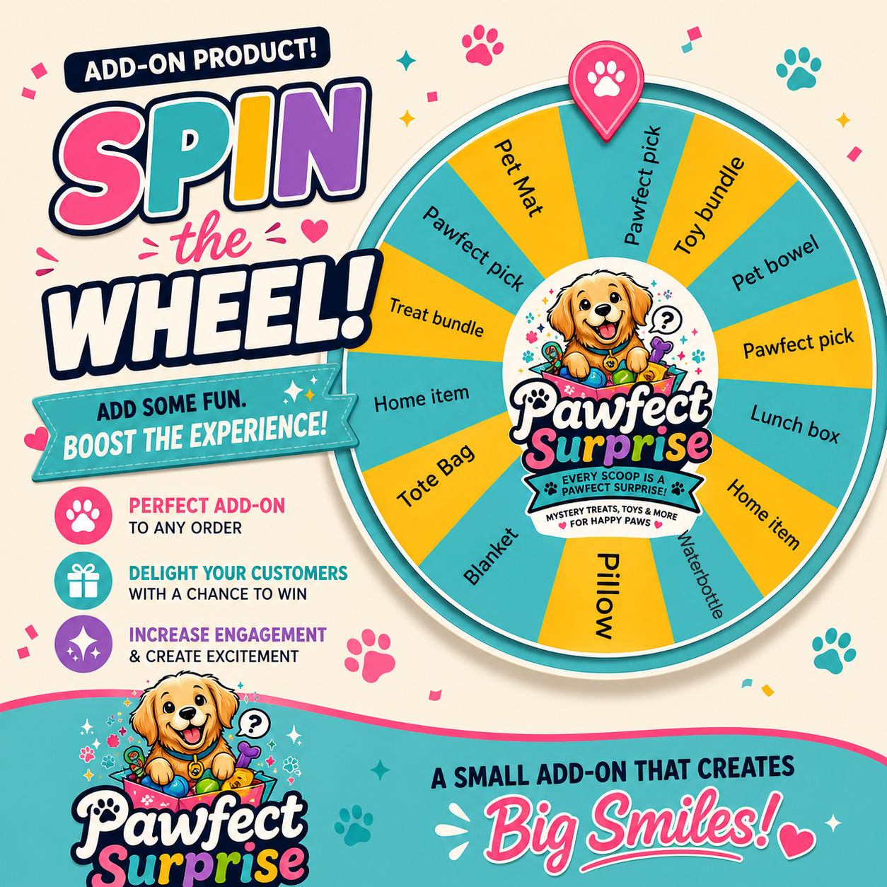 Spin the Wheel Add-On