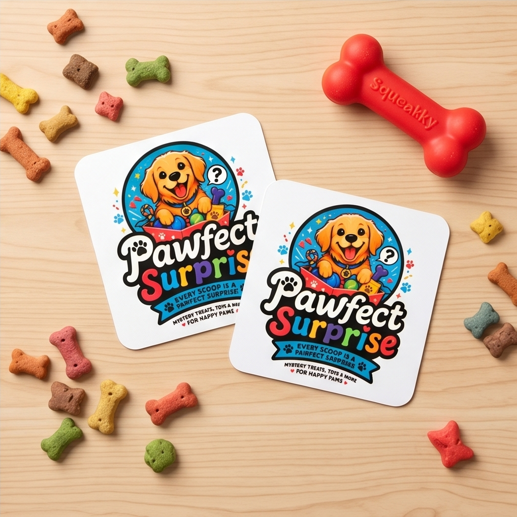 Pawfect Surprise Coasters