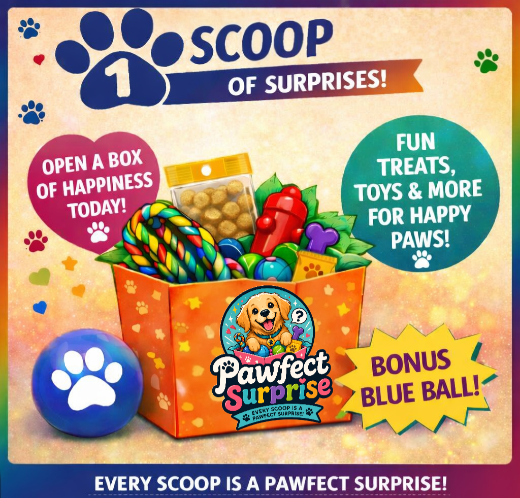 Mystery Pet Scoop Box – 1 Scoop + Blue Prize Ball